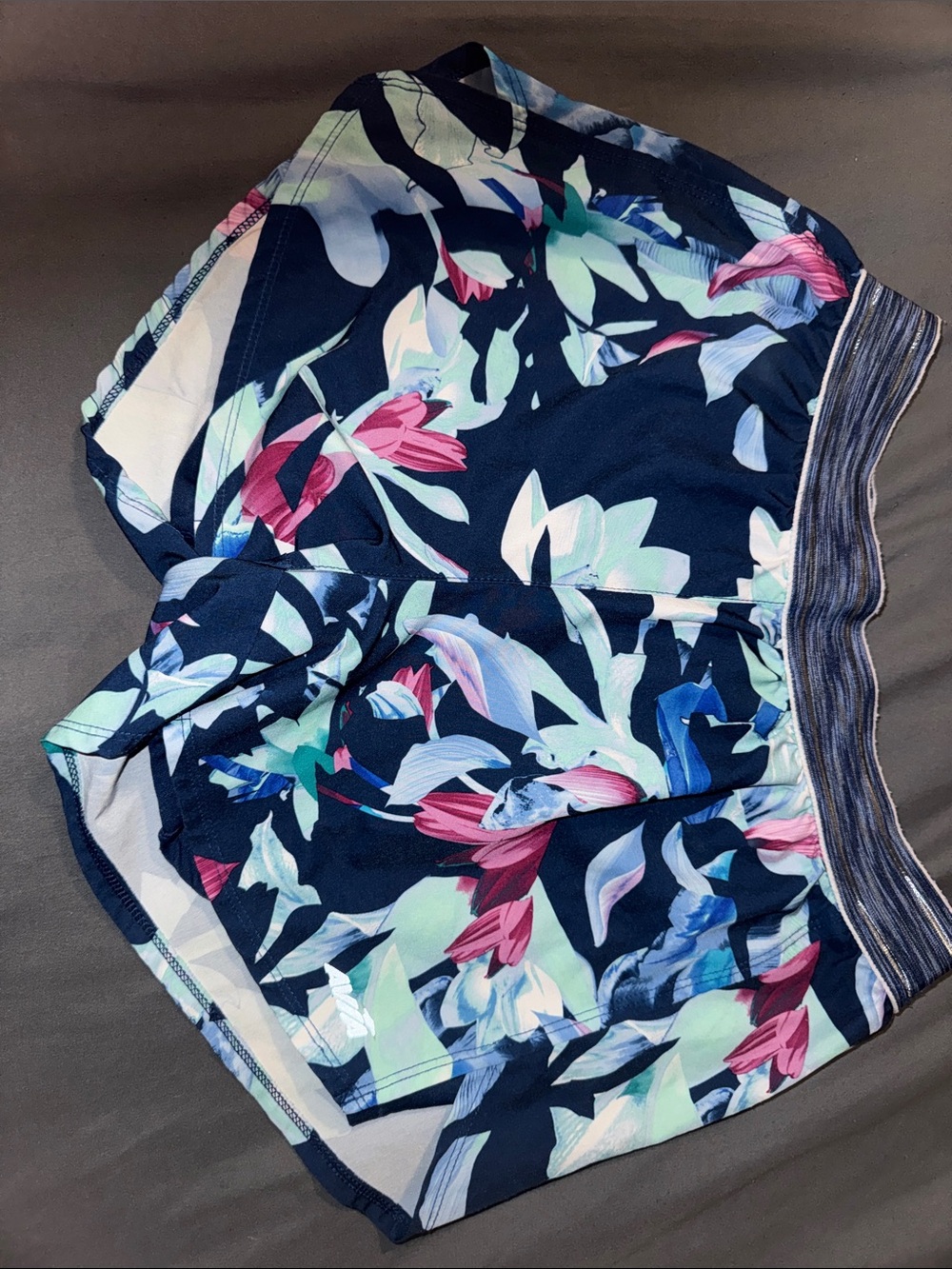 Avia Women’s Floral Navy Athletic Shorts